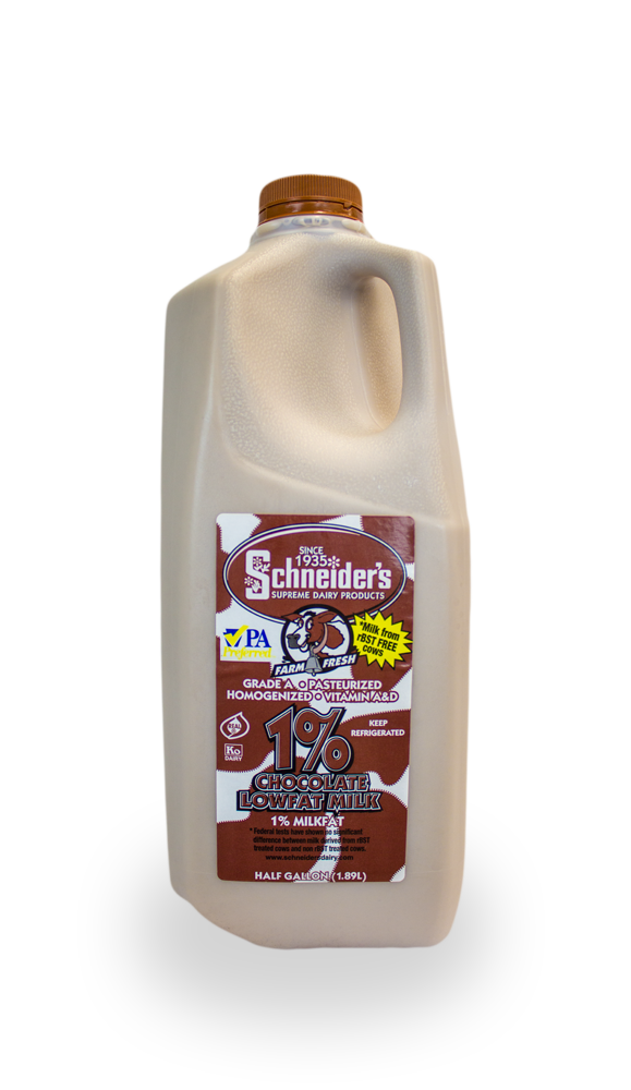 schneider's 1% chocolate milk